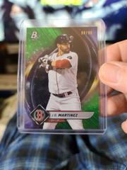 J. D. Martinez [Green] #1 Baseball Cards 2022 Bowman Platinum Prices