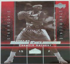 Carmelo Anthony [Black & White] #3 Basketball Cards 2003 Upper Deck Rookie Exclusives Prices