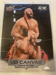 Lance Archer Wrestling Cards 2022 Upper Deck AEW UD Canvas Prices