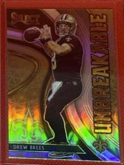 Drew Brees [Prizm] #U17 Football Cards 2020 Panini Select Unbreakable Prices