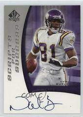 Nate Burleson #SS-NB Football Cards 2005 SP Authentic Scripts for Success Autograph Prices