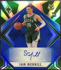 Sam Merrill [Blue] Basketball Cards 2020 Panini Chronicles Phoenix Rookie Autographs Prices