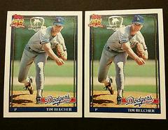 Tim Belcher #25 Baseball Cards 1991 Topps Desert Shield Prices