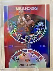 Patrick Ewing #5 Basketball Cards 2021 Panini Hoops Legends of the Ball Prices