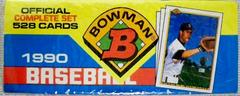 Complete Set Baseball Cards 1990 Bowman Prices