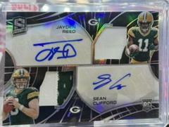 Jayden Reed / Sean Clifford #12 Football Cards 2023 Panini Spectra Dual Patch Autograph Hyper Prices