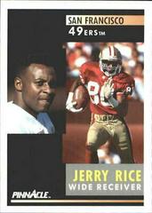 Jerry Rice #103 Football Cards 1991 Pinnacle Prices