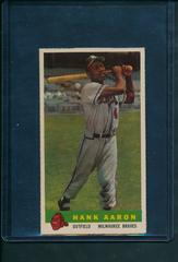 Hank Aaron [Name in Yellow] Baseball Cards 1959 Bazooka Hand Cut Prices