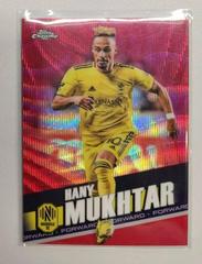 Hany Mukhtar [Red Wave] Soccer Cards 2022 Topps Chrome MLS Prices