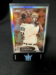 Miguel Cabrera [Sepia Refractor] Baseball Cards 2012 Topps Chrome Prices
