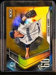 George Kirby [Gold] #BTP-60 Baseball Cards 2022 Bowman Scouts' Top 100 Prices