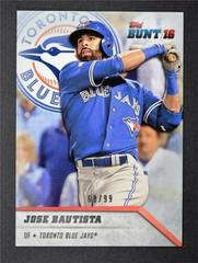 Jose Bautista [Platinum] Baseball Cards 2016 Topps Bunt Prices