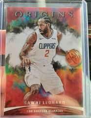 Kawhi Leonard Basketball Cards 2021 Panini Origins Prices