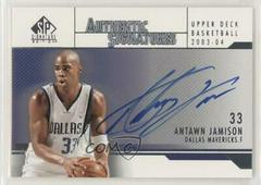 Antawn Jamison Basketball Cards 2003 SP Signature Authentic Signature Prices