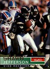 Shawn Jefferson #125 Football Cards 1995 Skybox Impact Prices