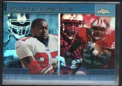 Ron Dayne, Michael Bennett [Refractor] #TC14 Football Cards 2001 Topps Chrome Combos Prices