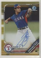 Jonathan Ornelas [Gold Refractor] #CPA-JOR Baseball Cards 2019 Bowman Chrome Prospects Autographs Prices