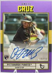 Oneil Cruz [Purple] Baseball Cards 2022 Topps Brooklyn Collection Autographs Prices