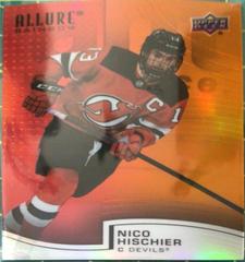 Nico Hischier [Red Orange] Hockey Cards 2021 Upper Deck Allure Rainbow Prices