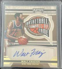 Walt Frazier [Gold] Basketball Cards 2021 Panini Chronicles Hall of Fame Autographs Prices