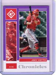 Joey Votto [Purple] Baseball Cards 2021 Panini Chronicles Prices