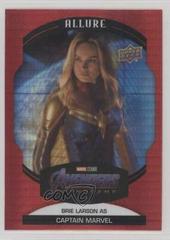 Brie Larson as Captain Marvel [Red] #99 Marvel 2022 Allure Prices