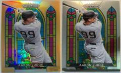 Aaron Judge [Gold Prizm] #SG-5 Baseball Cards 2021 Panini Prizm Stained Glass Prices