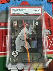 Albert Pujols #156 Baseball Cards 2001 Donruss Elite Prices