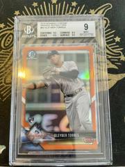 Gleyber Torres [Orange Refractor] #83 Baseball Cards 2018 Bowman Chrome Prices