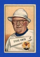 Steve Owen #4 Football Cards 1952 Bowman Large Prices