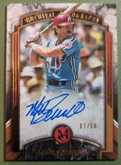 Mike Schmidt [Copper] #AA-MS Baseball Cards 2022 Topps Museum Collection Archival Autographs Prices
