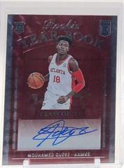Mouhamed Gueye #1 Basketball Cards 2023 Donruss Elite Rookie Yearbook Autograph Prices
