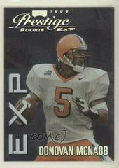 Donovan McNabb [Reflections Silver] #EX38 Football Cards 1999 Playoff Prestige Exp Prices