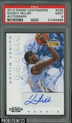 Quincy Miller Autograph #236 Basketball Cards 2012 Panini Contenders Prices