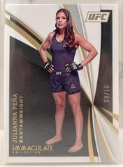 Julianna Pena [Gold] Ufc Cards 2021 Panini Immaculate UFC Prices