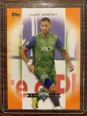 Clint Dempsey [Orange] Soccer Cards 2017 Topps MLS Prices