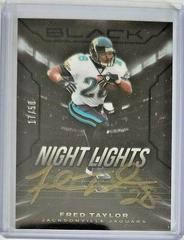 Fred Taylor #NLS-FRE Football Cards 2022 Panini Black Night Lights Signatures Prices