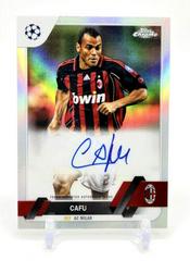 Cafu Soccer Cards 2022 Topps Chrome UEFA Club Competitions Autographs Prices