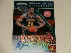 Bruno Fernando [Green Shimmer] #SS-BFD Basketball Cards 2019 Panini Prizm Sensational Signatures Prices
