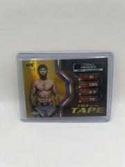 Magomed Ankalaev [Gold Refractor] #TFT-21 Ufc Cards 2024 Topps Chrome UFC Tale of the Tape Prices
