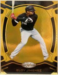 Eloy Jimenez [Gold] #4 Baseball Cards 2021 Panini Chronicles Certified Prices