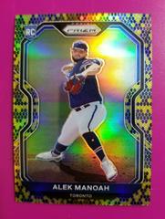 Alek Manoah [Snake Skin Prizm] #94 Baseball Cards 2021 Panini Prizm Prices