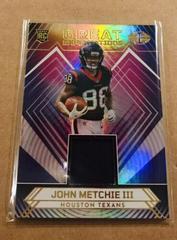 John Metchie III #GE-JM Football Cards 2022 Panini Illusions Great Expectations Prices