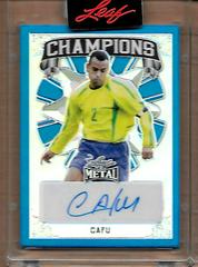 Cafu Soccer Cards 2022 Leaf Metal Champions Autographs Prices