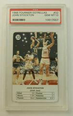 John Stockton #32 Basketball Cards 1988 Fournier Estrellas Prices