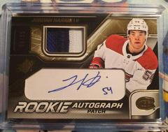 Jordan Harris [Patch] #JH Hockey Cards 2022 SPx Rookie Autographs Prices