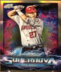 Mike Trout Baseball Cards 2022 Topps Cosmic Chrome Supernova Prices