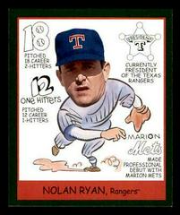 Nolan Ryan [Mini Green Back] #263 Baseball Cards 2009 Upper Deck Goudey Prices
