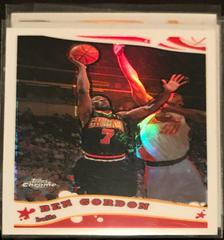 Ben Gordon [Refractor] Basketball Cards 2005 Topps Chrome Prices