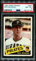 Rick Reuschel #93T Baseball Cards 1985 Topps Traded Prices